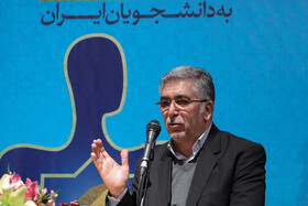 سخنرانی دکتر حمید رضا طیبی رییس جهاد دانشگاهی در نهمین آیین اعطای تندیس ملی فداکاری به دانشجویان ایران