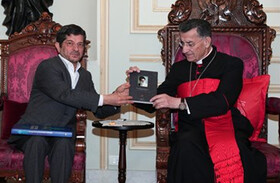 رایزن فرهنگی ایران با رهبر مسیحیان لبنان دیدار کرد