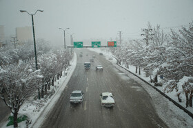 برف و باران در جاده‌های پنج استان/ ترافیک روان در اکثر محورهای مواصلاتی