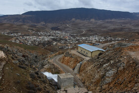 روستای «حسین آباد کالپوش» ۹ ماه پس از رانش زمین