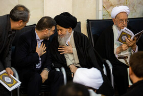 نخستین سالگرد رحلت آیت الله هاشمی شاهرودی در شبستان امام خمینی(ره) حرم حضرت فاطمه معصومه(س)