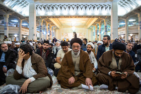 نخستین سالگرد رحلت آیت الله هاشمی شاهرودی در شبستان امام خمینی(ره) حرم حضرت فاطمه معصومه(س)