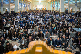 نخستین سالگرد رحلت آیت الله هاشمی شاهرودی در شبستان امام خمینی(ره) حرم حضرت فاطمه معصومه(س)