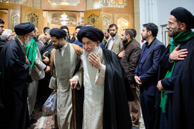 نخستین سالگرد رحلت آیت الله هاشمی شاهرودی در شبستان امام خمینی(ره) حرم حضرت فاطمه معصومه(س)