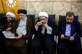 نخستین سالگرد رحلت آیت الله هاشمی شاهرودی در شبستان امام خمینی(ره) حرم حضرت فاطمه معصومه(س)