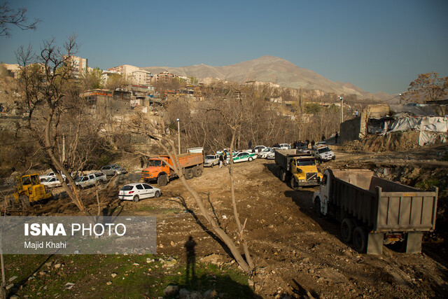  دستگیری ۳۵۰ معتاد در دره فرحزاد/تنها یک پاتوق در شمال دره باقیمانده
