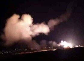 مقابله ارتش سوریه با اهدافی متخاصم بر فراز فرودگاه نظامی حماة