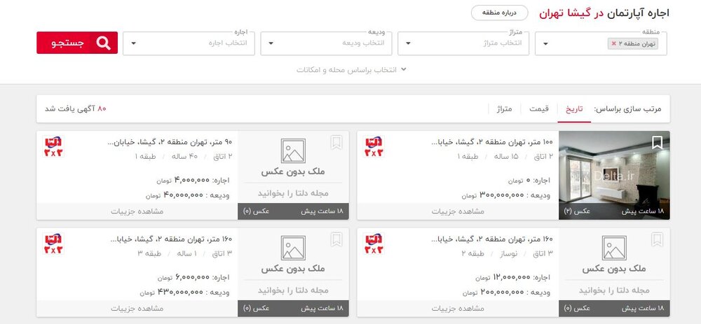 خرید آپارتمان در گیشا با املاک دلتا