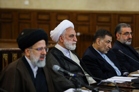 نشست روسای کل دادگستری و مراکز استان‌ها با رئیس قوه قضائیه