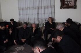 لاریجانی در منزل سردار سلیمانی حضور یافت