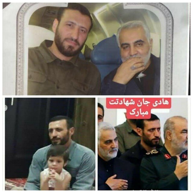 فرزندی از خطه ابهر زنجان به همراه سردار سلیمانی به شهادت رسید