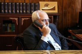 رایزنی تلفنی هماهنگ‌کننده سیاست خارجی اتحادیه اروپا با ظریف