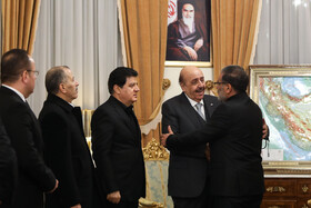 دیدار دبیر شورای عالی امنیت ملی سوریه با علی شمخانی