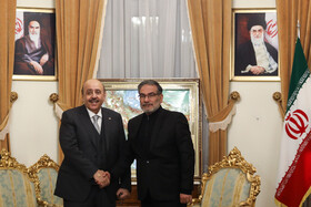 دیدار دبیر شورای عالی امنیت ملی سوریه با علی شمخانی