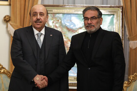 دیدار دبیر شورای عالی امنیت ملی سوریه با علی شمخانی