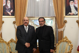 دیدار دبیر شورای عالی امنیت ملی سوریه با علی شمخانی
