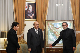 دیدار دبیر شورای عالی امنیت ملی سوریه با علی شمخانی