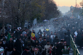 The grand funeral of Iranian Commander Lieutenant General Qassem Soleimani, Tehran, Iran, January 6, 2020.