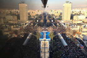 The grand funeral of Iranian Commander Lieutenant General Qassem Soleimani, Tehran, Iran, January 6, 2020.