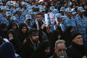 The grand funeral of Iranian Commander Lieutenant General Qassem Soleimani, Tehran, Iran, January 6, 2020.