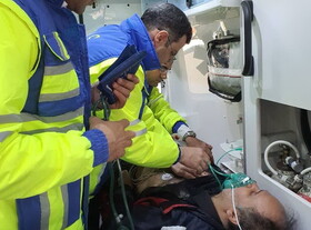 امدادرسانی اورژانس به ۲۰۱ نفر در مراسم تشییع شهید سپهبد سلیمانی
