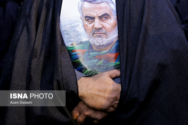 تهران به رنگ سردار +‌تصاویر