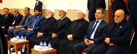 مراسم گرامیداشت سردار سلیمانی و ابومهدی المهندس در دفتر عمار حکیم برگزار شد