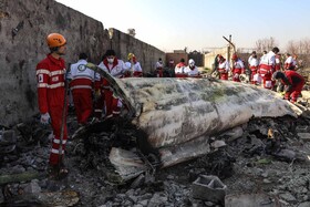 ۱۰۰ نفر از قربانیان سقوط هواپیمای اوکراینی شناسایی شدند