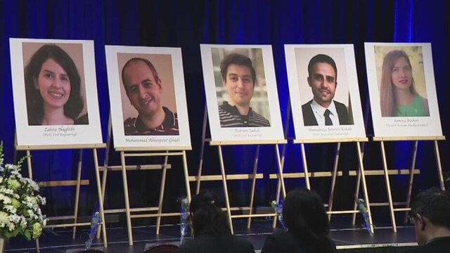 برگزاری مراسم سوگواری در دانشگاه “ویندزور” به یاد قربانیان ایرانی