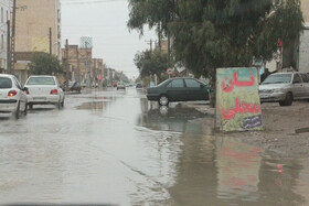 بارندگی شدید در زابل