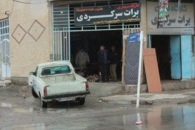 بارندگی شدید در زابل