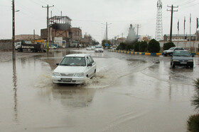 Sistan-Baluchestan Province is inundated by heavy rains, Iran, January 12, 2020.