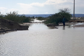 Sistan-Baluchestan Province is inundated by heavy rains, Iran, January 12, 2020.