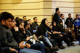 مراسم یادبود جانباختگان حادثه سقوط هواپیمای اوکراینی در دانشگاه‌های شیراز