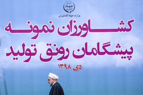 همایش تجلیل از نمونههای ملی بخش کشاورزی با حضور رییس جمهور