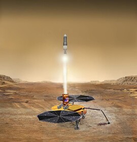 اولین نمونه از خاک مریخ زودتر از ۱۰ سال دیگر به زمین نمی‌رسد