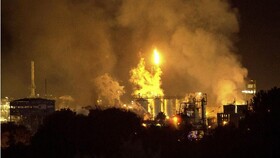 انفجار در یک کارخانه مواد شیمیاییِ اسپانیا