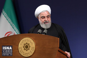 ویدئو / روحانی: روزانه از امنیت و جلوگیری از برخورد نظامی مراقبت می‌کنم