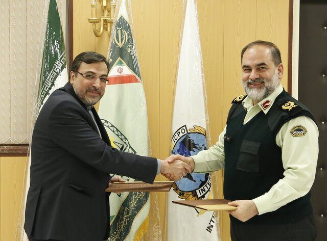 امضای تفاهم‌نامه همکاری بین پلیس بین الملل ناجا و دانشکده روابط بین الملل وزارت امور خارجه
