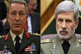 وزاری دفاع ایران و ترکیه بر لزوم تداوم همکاری‌های دو جانبه و منطقه‌ای تاکید کردند