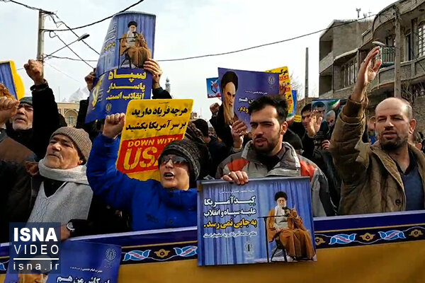 ویدئو/ راهپیمایی ضد آمریکایی نمازگزاران در شهرهای مختلف ایران