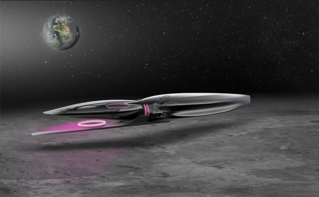 تصور "لکسوس" از وسایل نقلیه آینده روی ماه