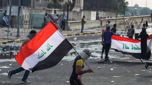 حضور مجدد معترضان در مرکز بغداد/ التهاب در استان‌های جنوبی و آمادگی برای اعتصاب سراسری
