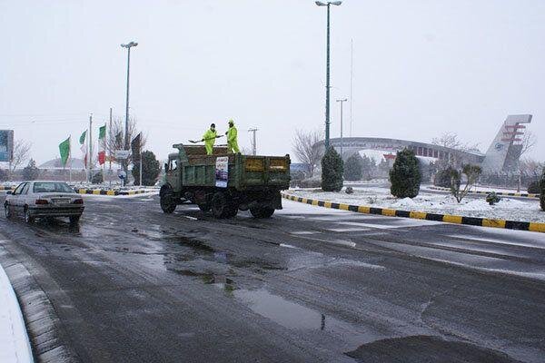 نمک‌پاشی تا قبل از طلوع آفتاب انجام ‌شود