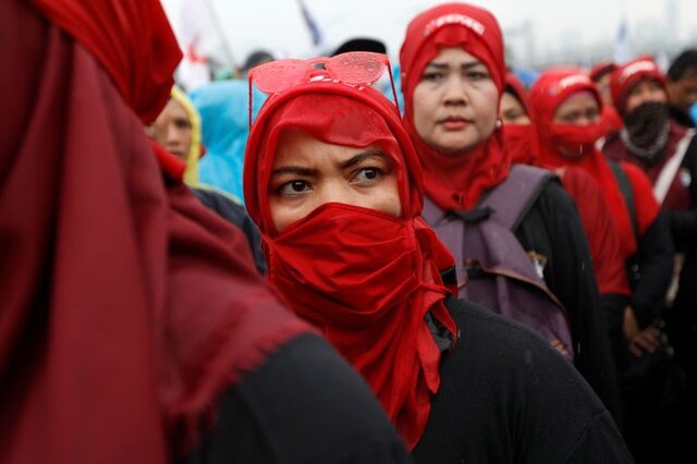 اعتراض اتحادیه‌های کارگری اندونزی علیه اصلاحات قانون کار