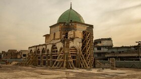 پایان مرحله نخست بازسازی مسجد جامع النوری موصل