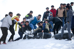 تفریحات زمستانی در همدان