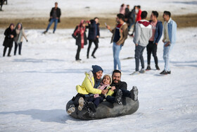 تفریحات زمستانی در همدان