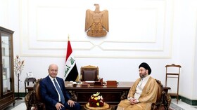 تاکید برهم صالح و عمار حکیم بر لزوم تسریع در تشکیل دولت