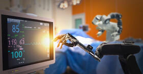 درمان نخستین بیمار مبتلا به کرونا در آمریکا با ربات!